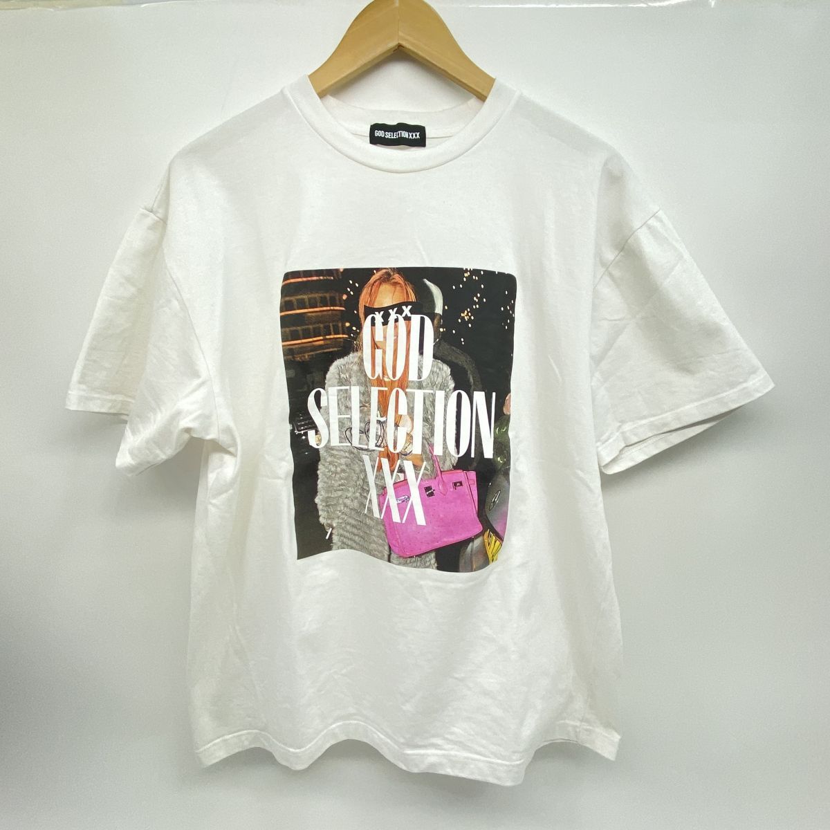 GOD SELECTION XXX ゴッドセレクションXXX フロントロゴ Tシャツ L 