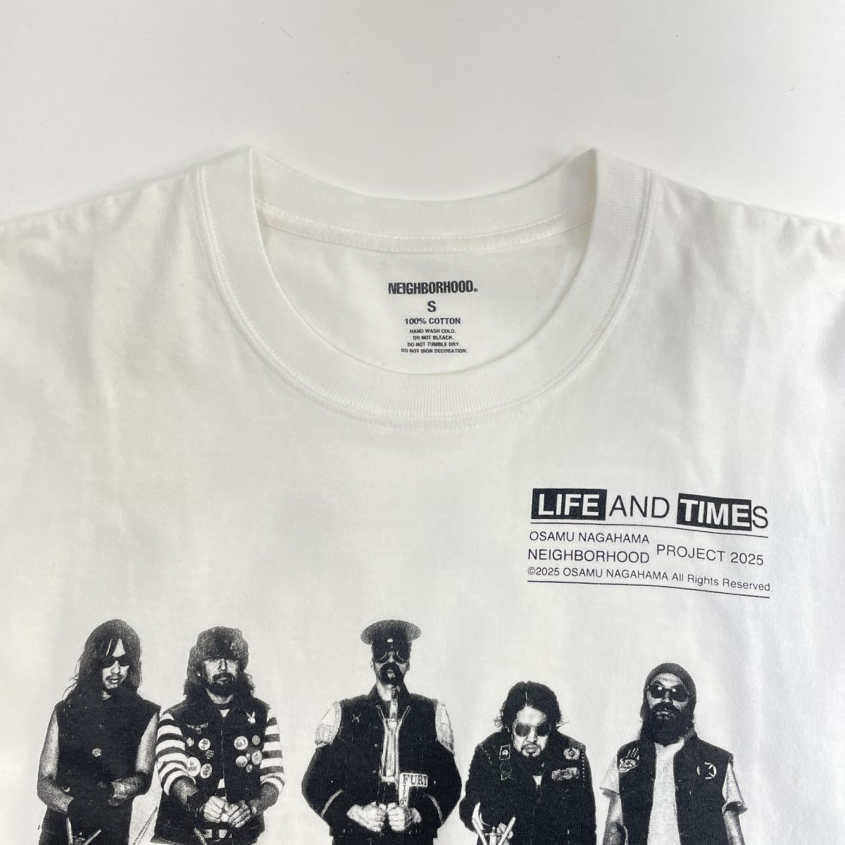 NEIGHBORHOOD ネイバーフッド 2025SS NH X OSAMU NAGAHAMA TEE 長濱治