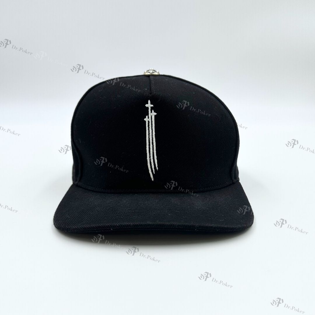 CHROME HEARTSベースボールキャップRS3クロス【着用撮影時1回のみ】 CHROME HEARTSベースボールキャップRS3クロス【着用撮影時1回のみ