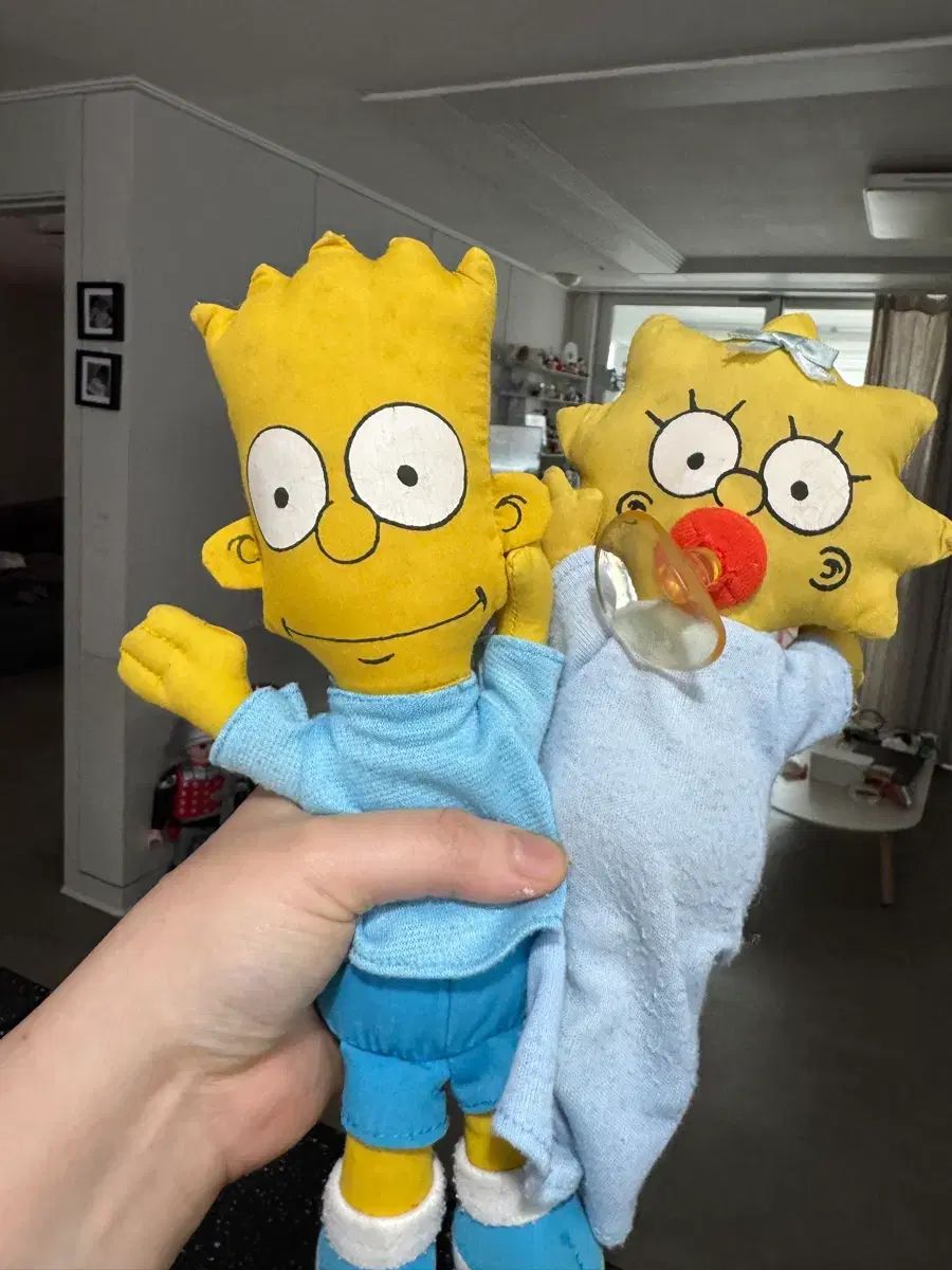 シンプソンズ ぬいぐるみ バート／リサ ぬいぐるみ セット - メルカリ