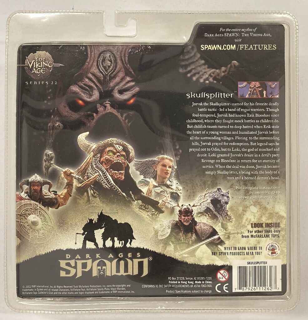 McFARLANE TOYS SERIES 22 DARK AGES SPAWN THE VIKING AGE 6インチ