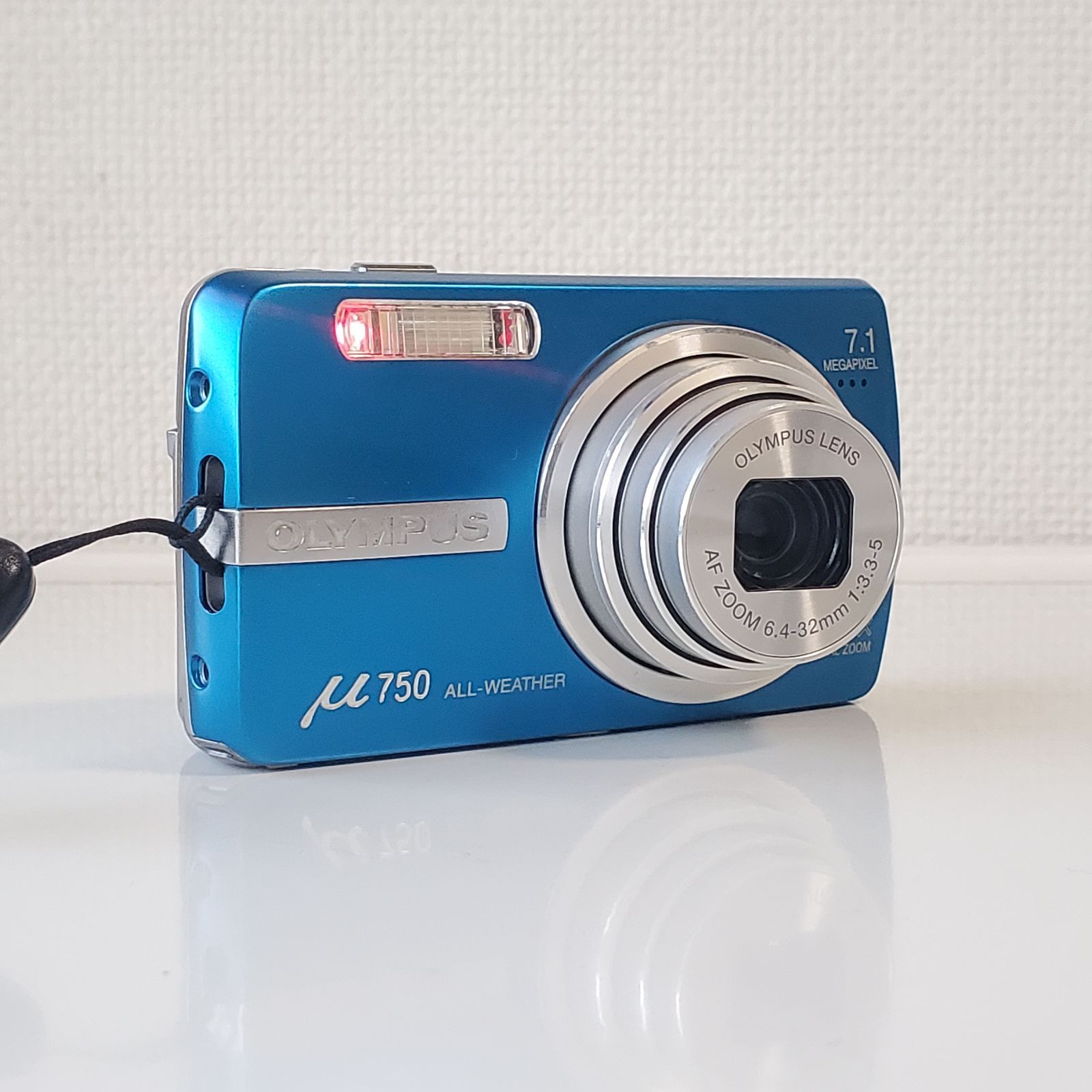 美品 通電・基本動作確認 オリンパス OLYMPUS μ750 mju750 ミュー750 