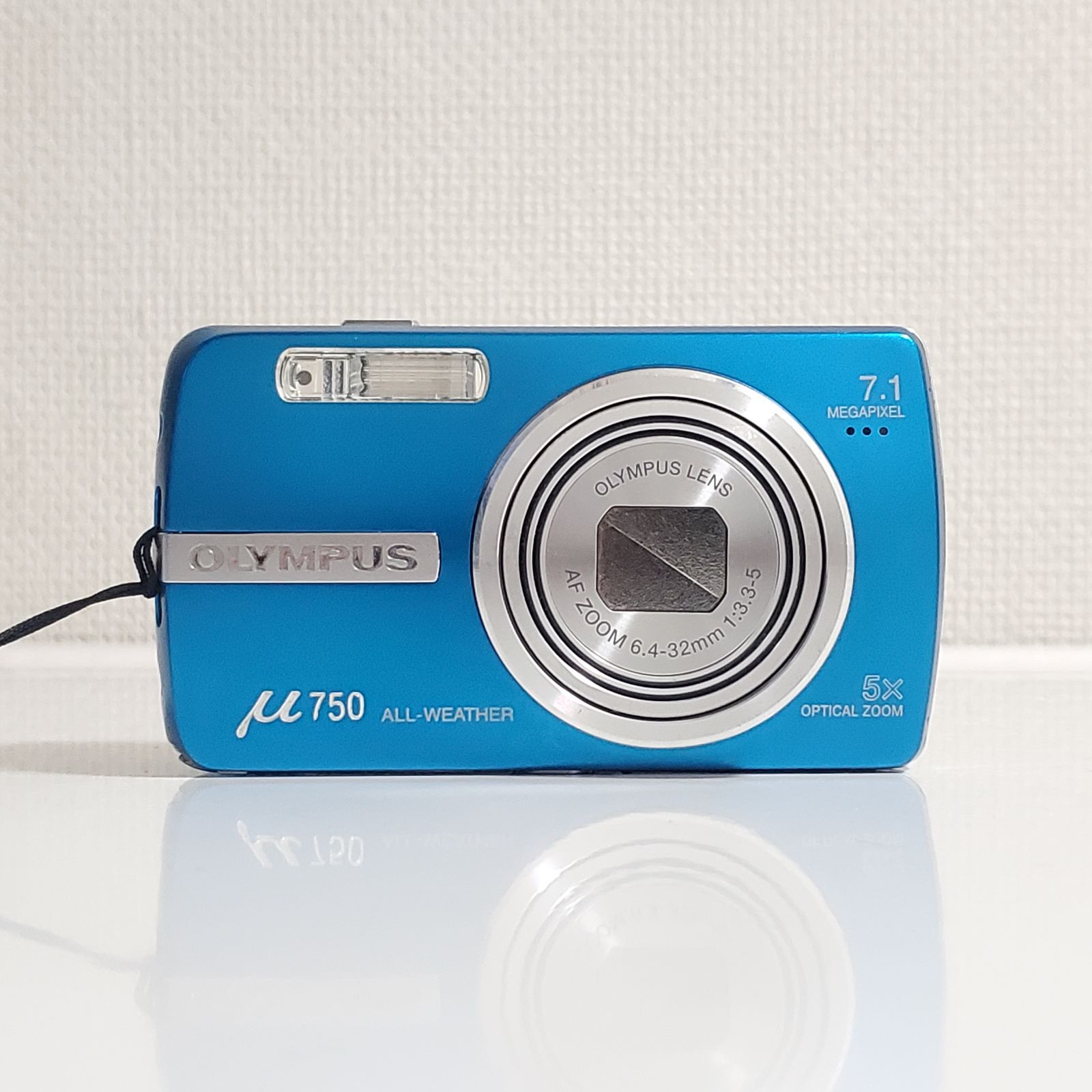 美品 通電・基本動作確認 オリンパス OLYMPUS μ750 mju750 ミュー750 