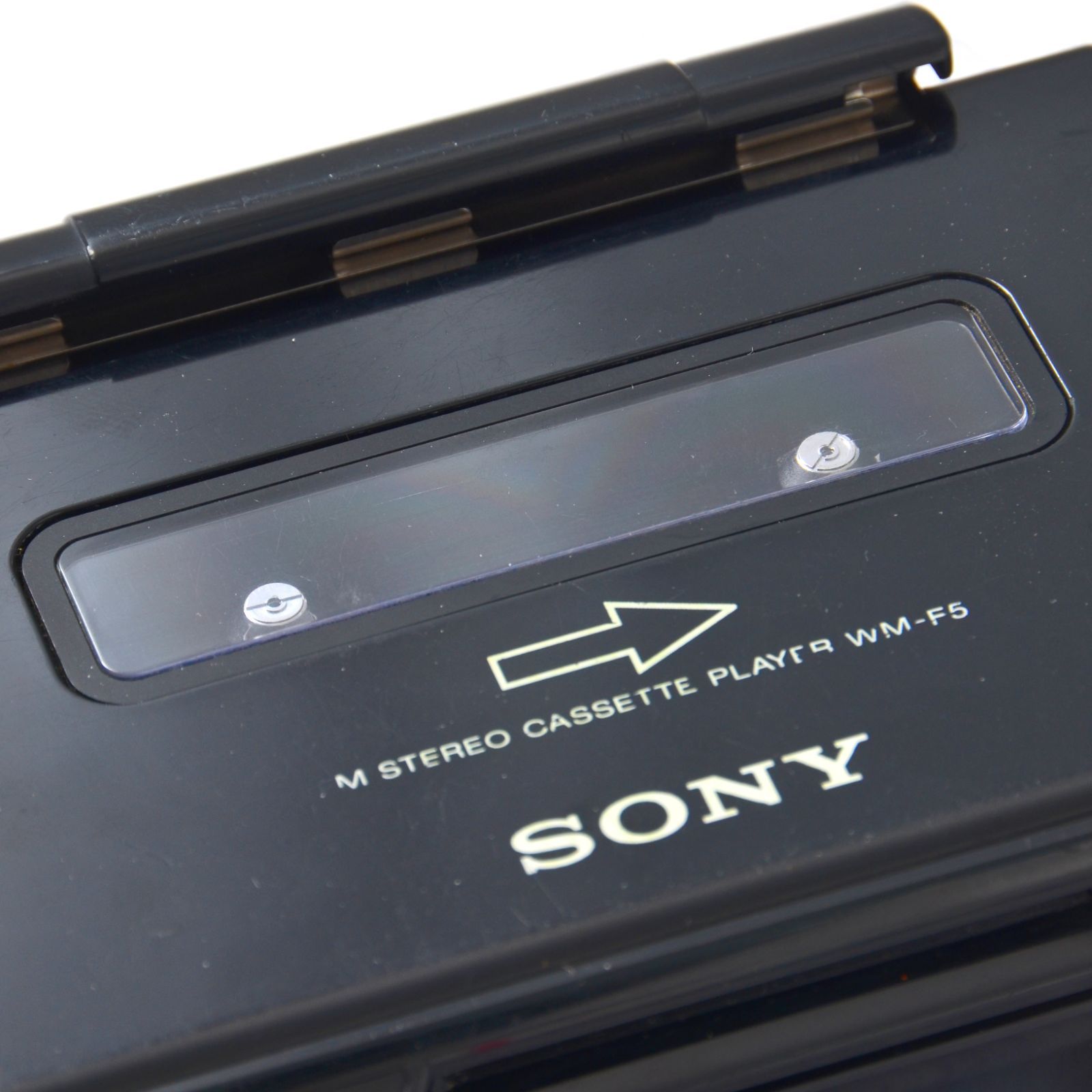 SONY WALKMAN WM-F5 スポーツウォークマン ブラック 整備済 TY283