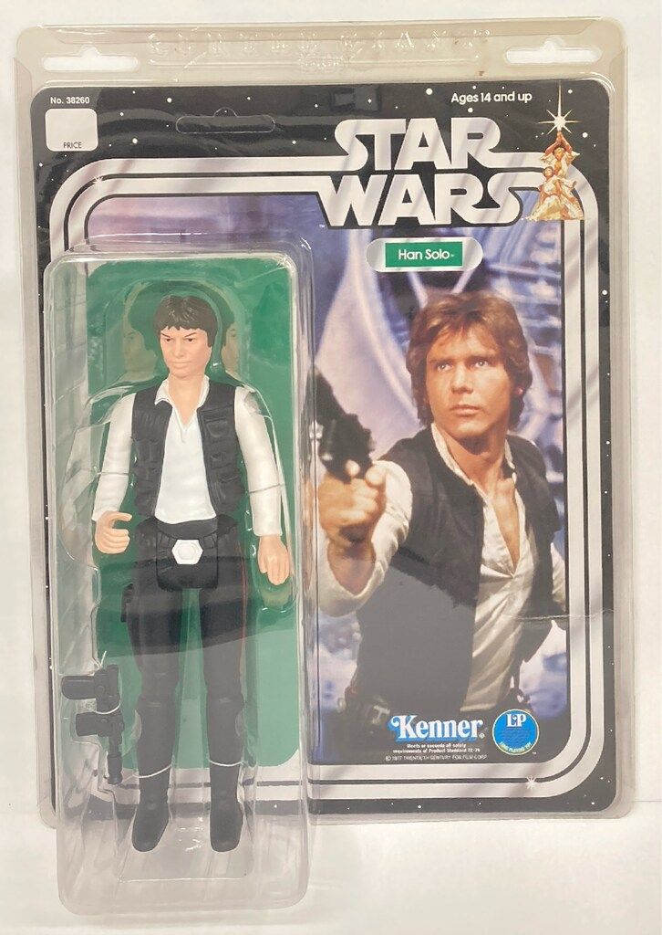 GENTLE GIANT JUMBO ACTION FIGURES HAN SOLO LARGE HEAD 12インチ
