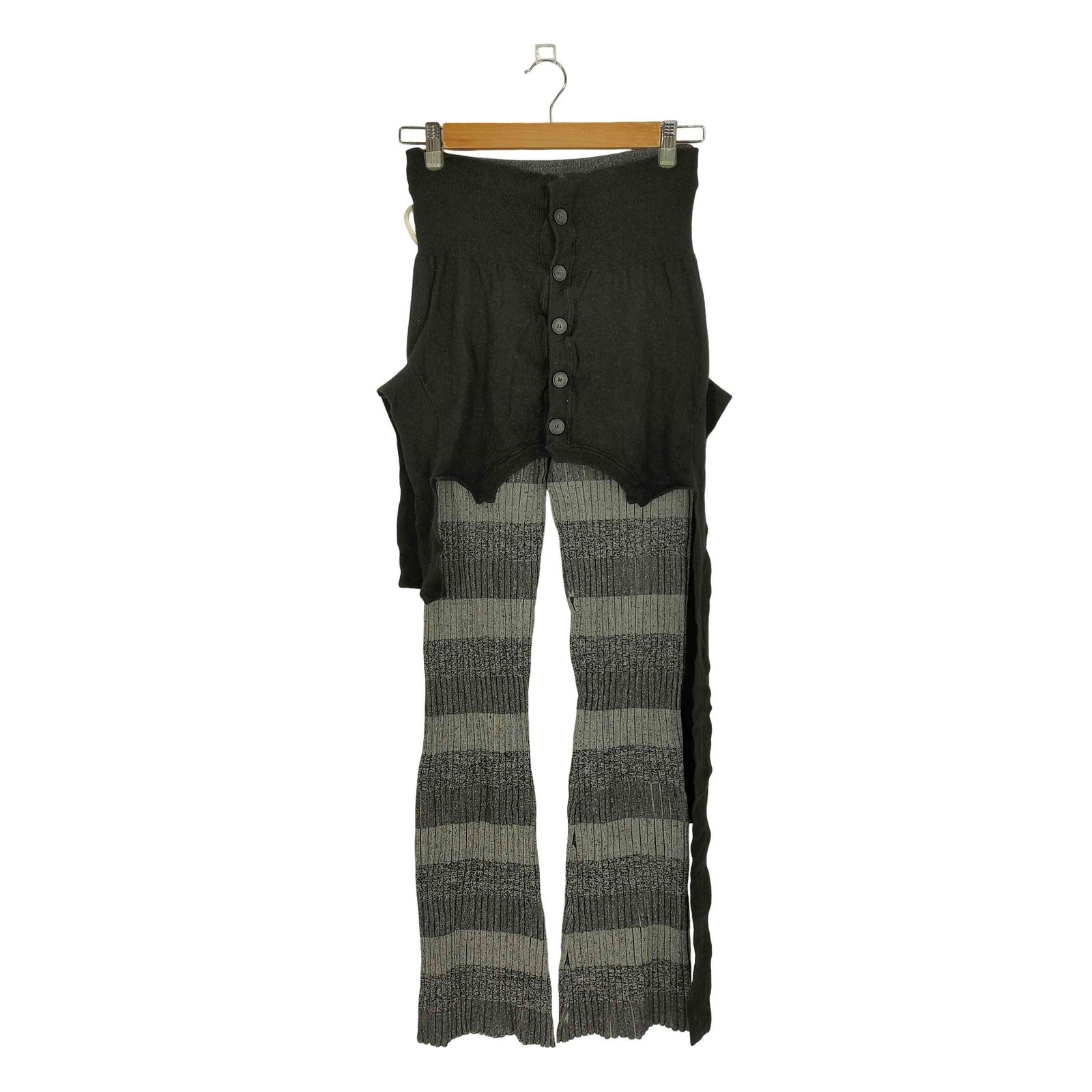 メゾンスペシャル MAISON SPECIAL Cardigan Layered Knit Pants