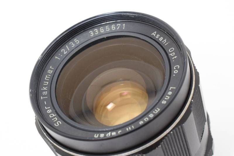 実用品】Pentax ペンタックス Super-Takumar 35mm F2 MFレンズ #3964-9