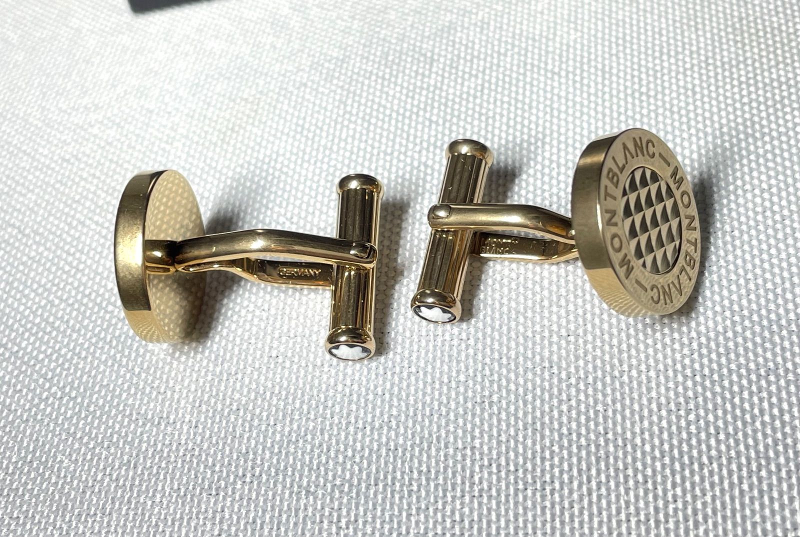 美品 MONTBLANC モンブラン パターンデザイン ブランドロゴ文字