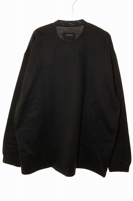 シュタイン stein OVERSIZED LONG SLEEVE TEE BLACK M ST.727 オーバー