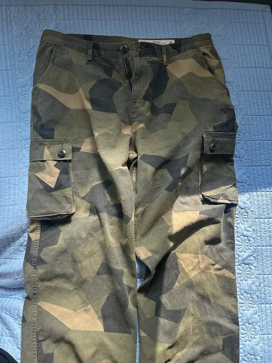 ENVELOPE スウェーデン カモ カーゴパンツ