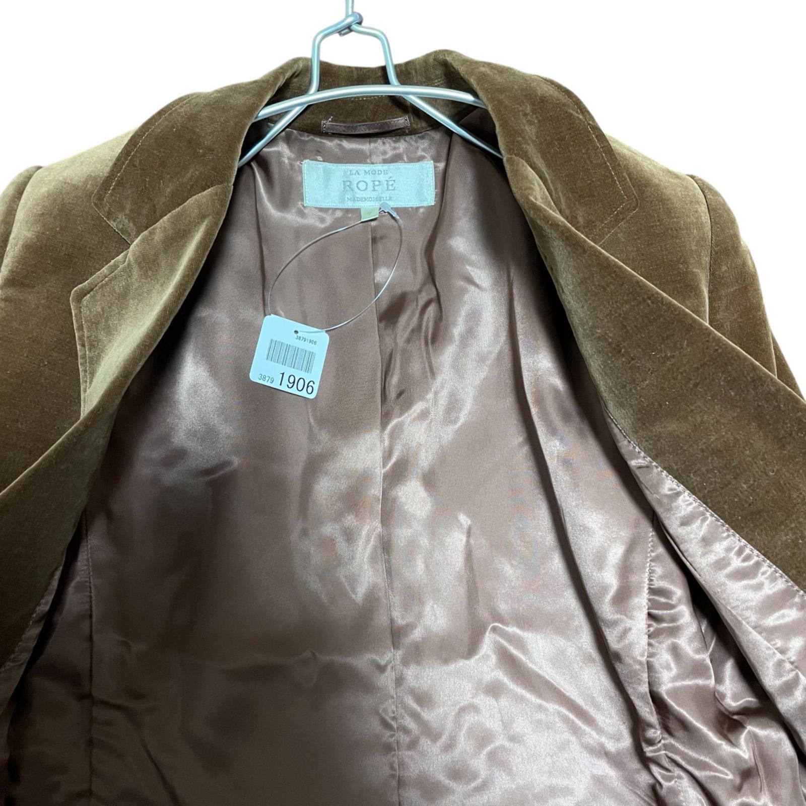 お値下げ！レア♪アルベロベロ ゴージャス 再織ジャケット ☆ ベロア調トラックジャケット【セットアップ着用可】 (C646DM-N7