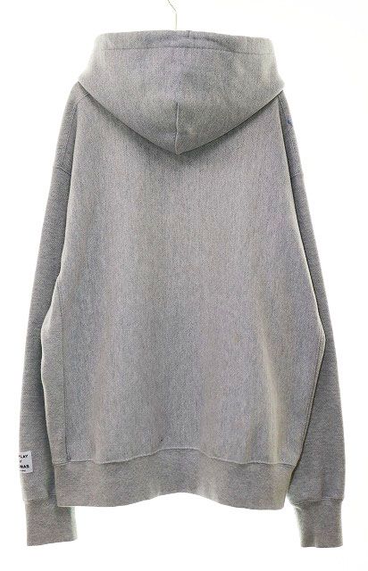【中古】ギャラリーデプト GALLERY DEPT. LOGO PAINT HOODIE GRAY Lサイズ ロゴ ペイント パーカー ☆AA★ 240925 ギャラリーデプト GALLERY DEPT. LOGO PAINT HOODIE GRAY Lサイズ ロゴ