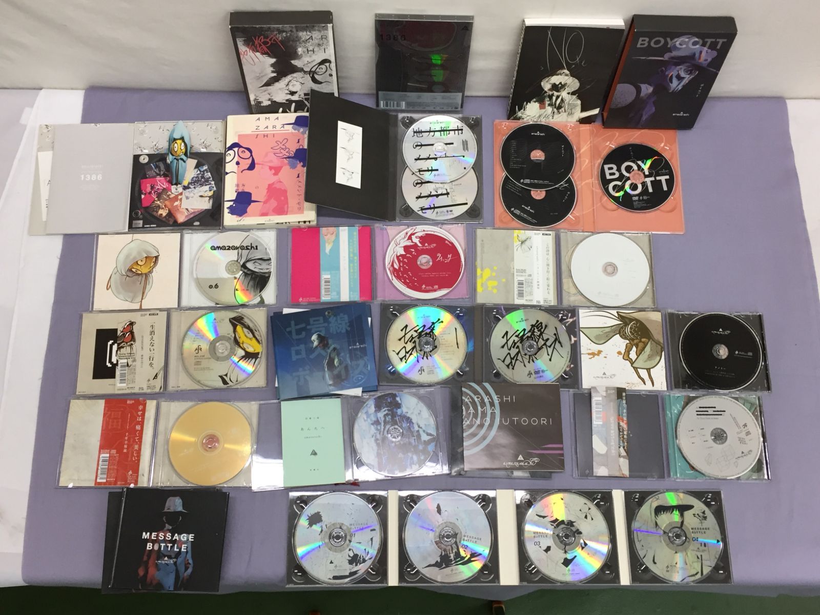 傷/ケースイタミ有り】amazarashi CD DVD まとめ セット 地方都市の