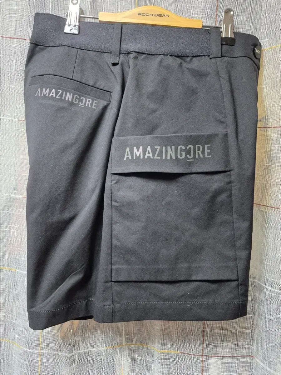 AMAZINGCORE レディース ゴルフ 黒 ハーフパンツ S 67