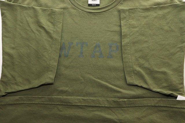ダブルタップス WTAPS 23SS COLLEGE/SS/COTTON 04 231ATDT-STM06S