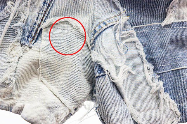 【中古】GALLERY DEPT. PATCHWORK DENIM ZUMA XL ギャラリーデプト パッチワーク デニム ズマ ショート パンツ GALLERY DEPT. PATCHWORK DENIM ZUMA XL ギャラリーデプト パッチ