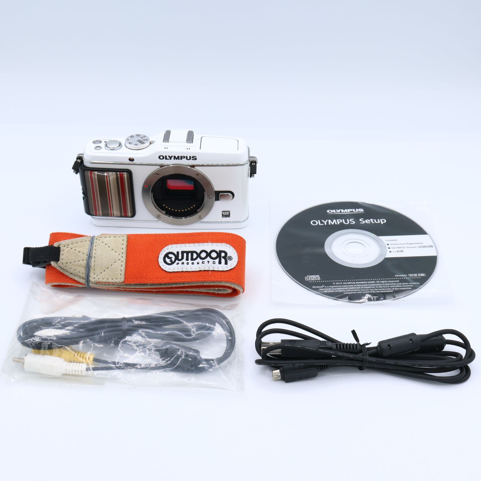 OLYMPUS オリンパス ミラーレス一眼 PEN E-P 3 ボディ ホワイト BODY WHT 251222_