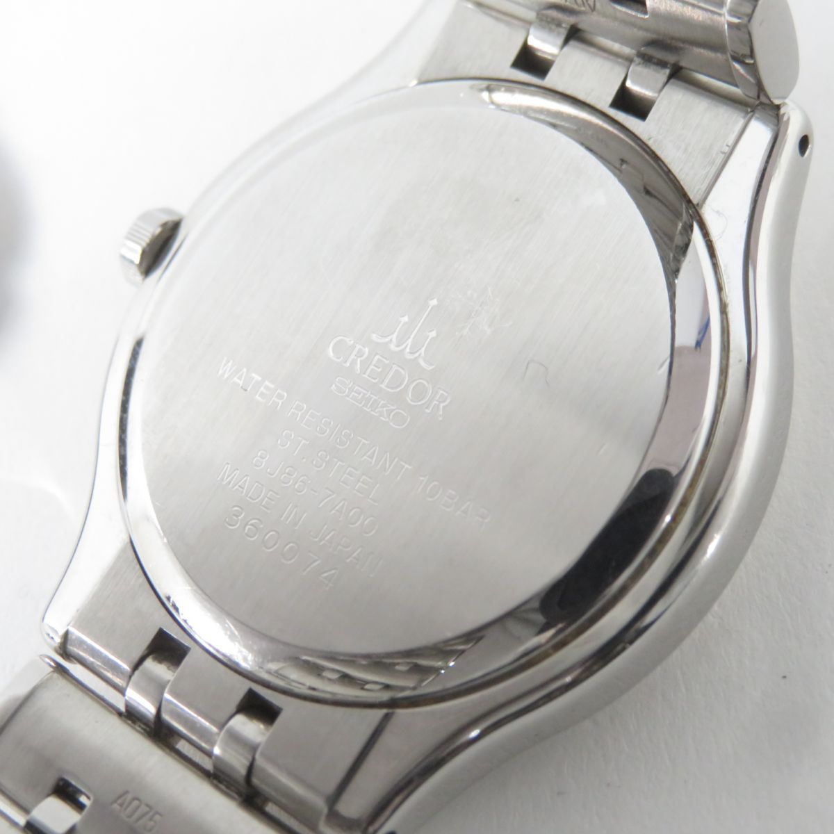SEIKO セイコー CREDOR クレドール 8J86-7A00 シグノ デイト クオーツ 