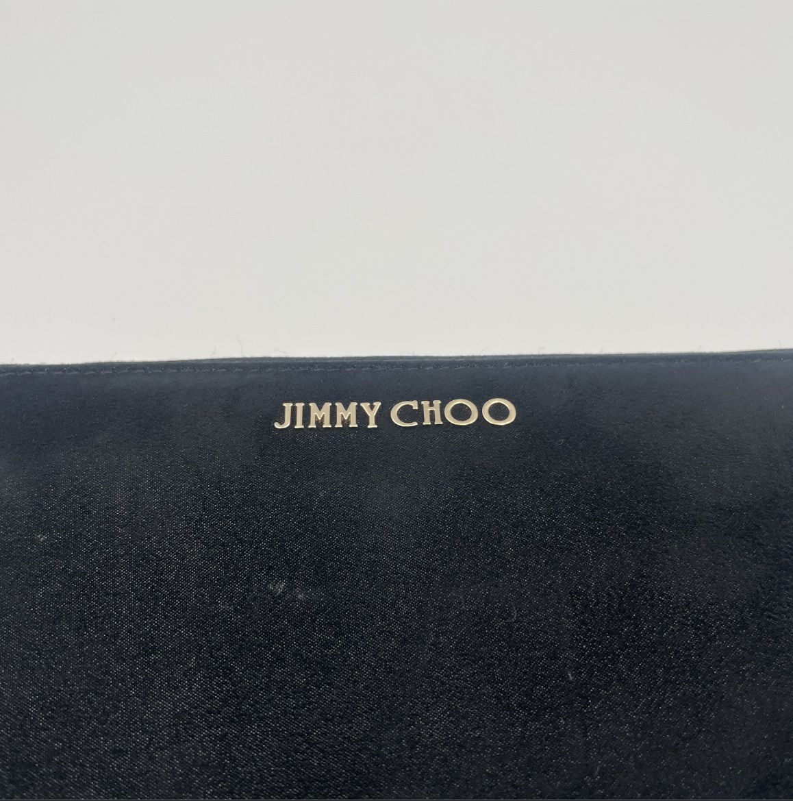 JIMMY CHOO（ジミーチュウ） ヌバック 長財布 ラウンドファスナー 
