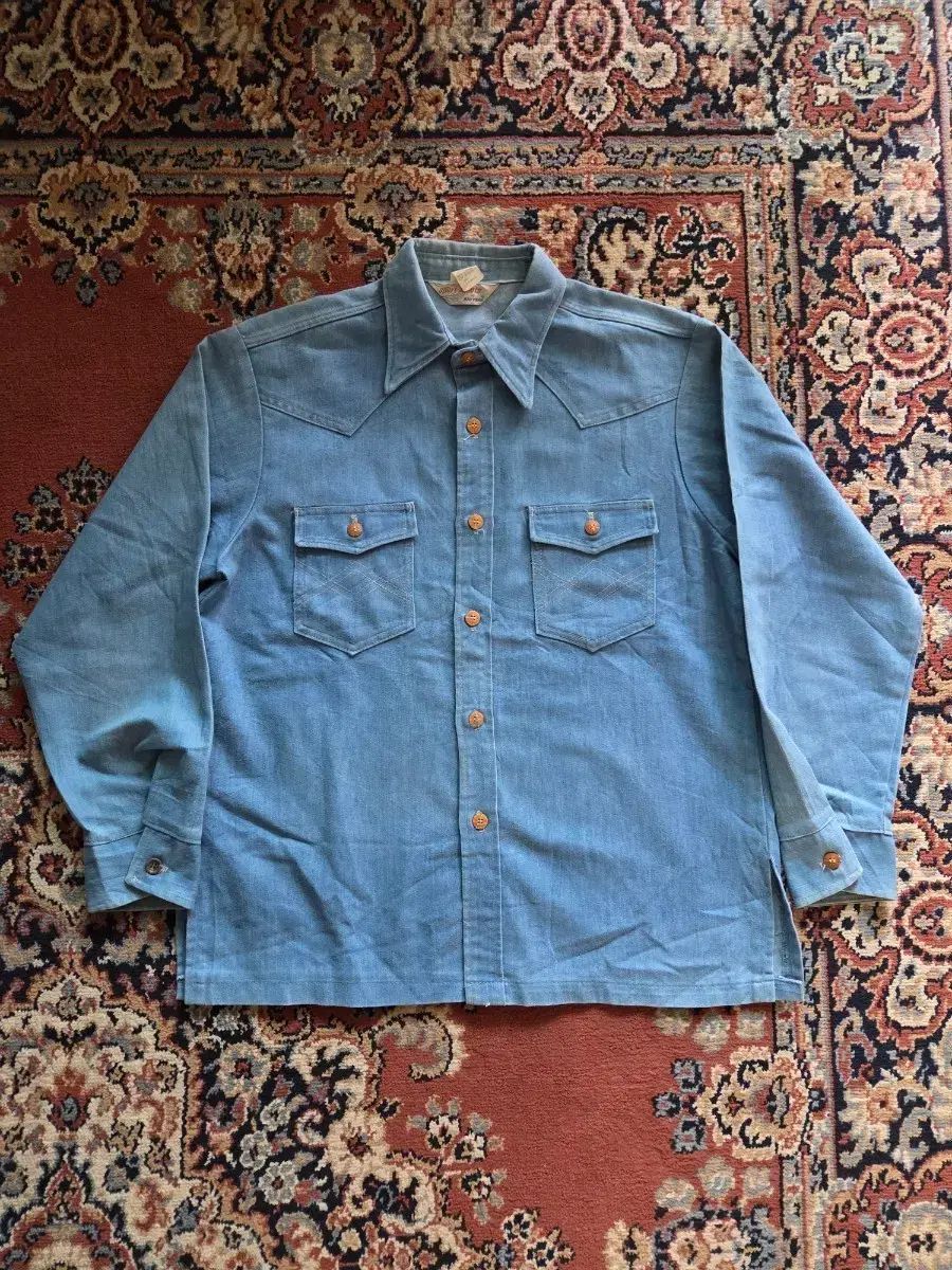 70 s Sport abouts by BIG YANK デニムシャツ