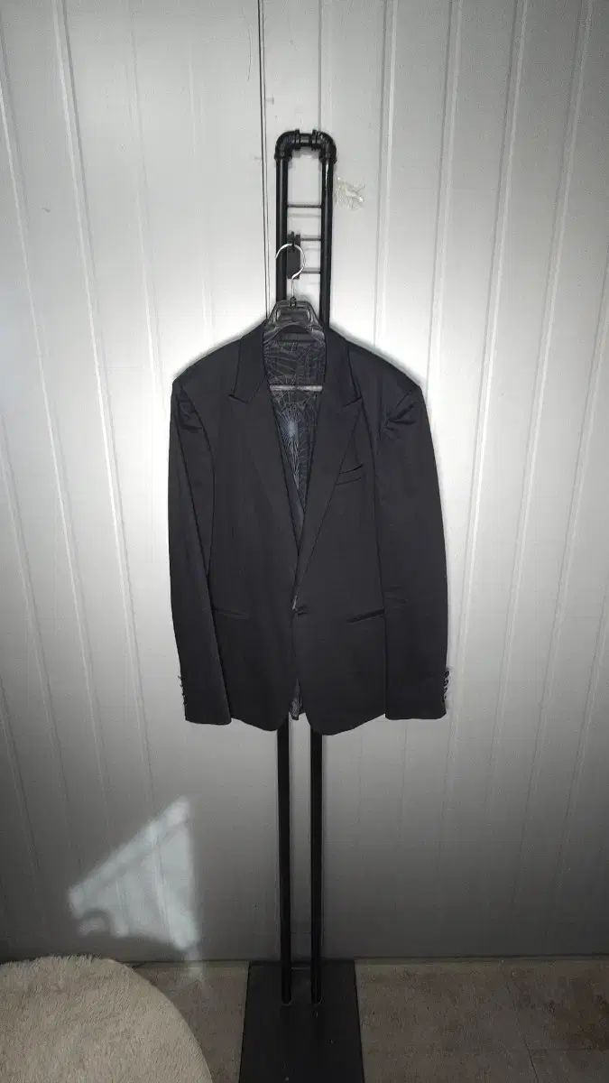 TIME ブラック メンズ スーツ ジャケット 100 175