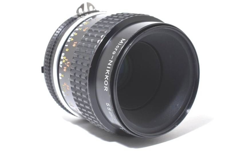 実用品 Nikon ニコン Ai s Micro NIKKOR 55 mm 2 8 MFレンズ 3966 1