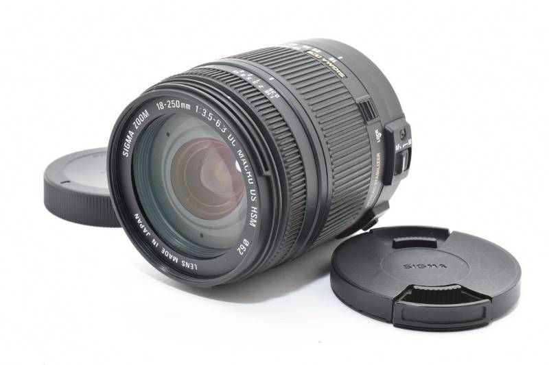 実用光学美品 MFのみ】SIGMA シグマ 18-250mm 3.5-6.3 DC MACRO OS HSM