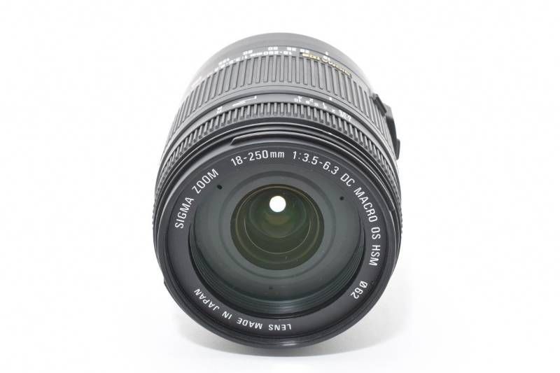 実用光学美品 MFのみ】SIGMA シグマ 18-250mm 3.5-6.3 DC MACRO OS HSM