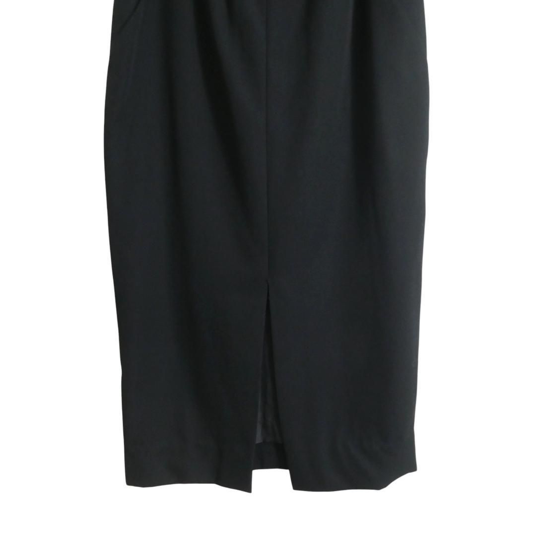 美品 CHANEL BOUTIQUE シャネル サイズ38 ココマーク 金ボタン タイト