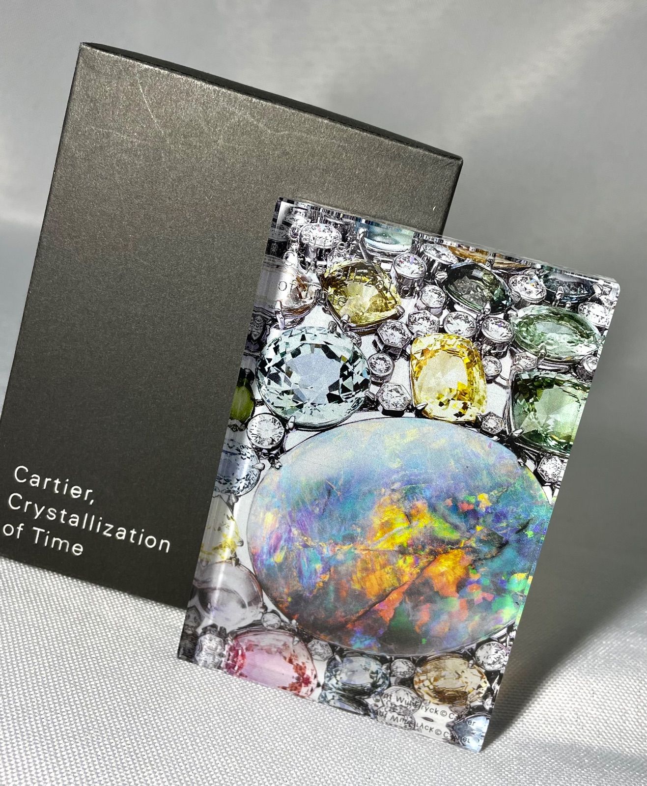 アイテム Cartier カルティエ ジュエリーデザイン クリスタルペーパーウェイト オブジェ インテリア ギフトやプレゼントにも