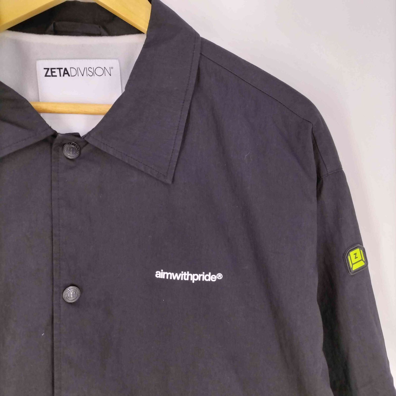 ユーズドフルギ USED古着 ZETADIVISION AIMWITHPRIDE スナップ シャツ