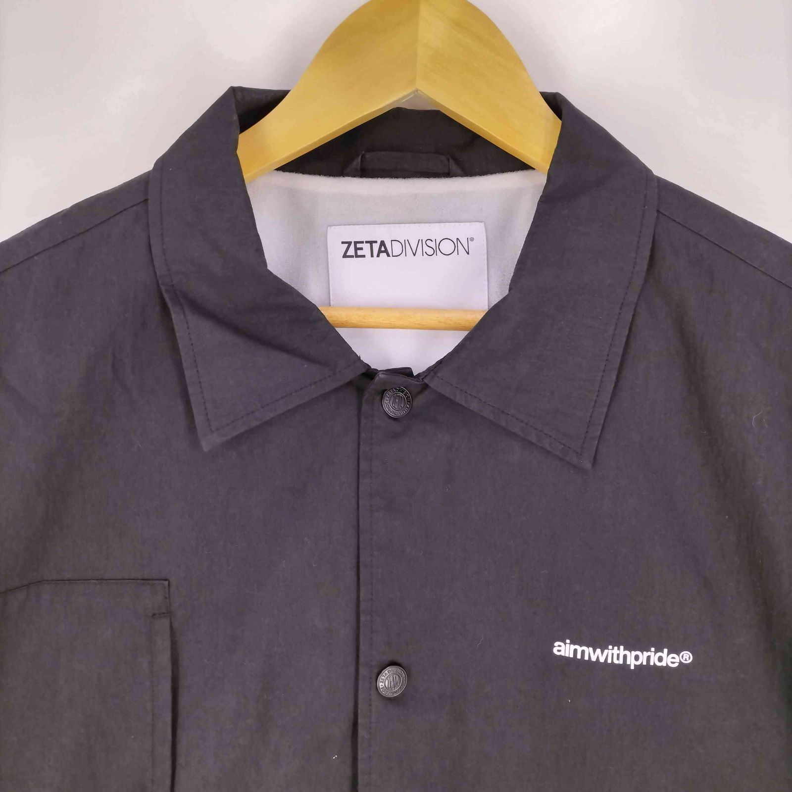 ユーズドフルギ USED古着 ZETADIVISION AIMWITHPRIDE スナップ シャツ