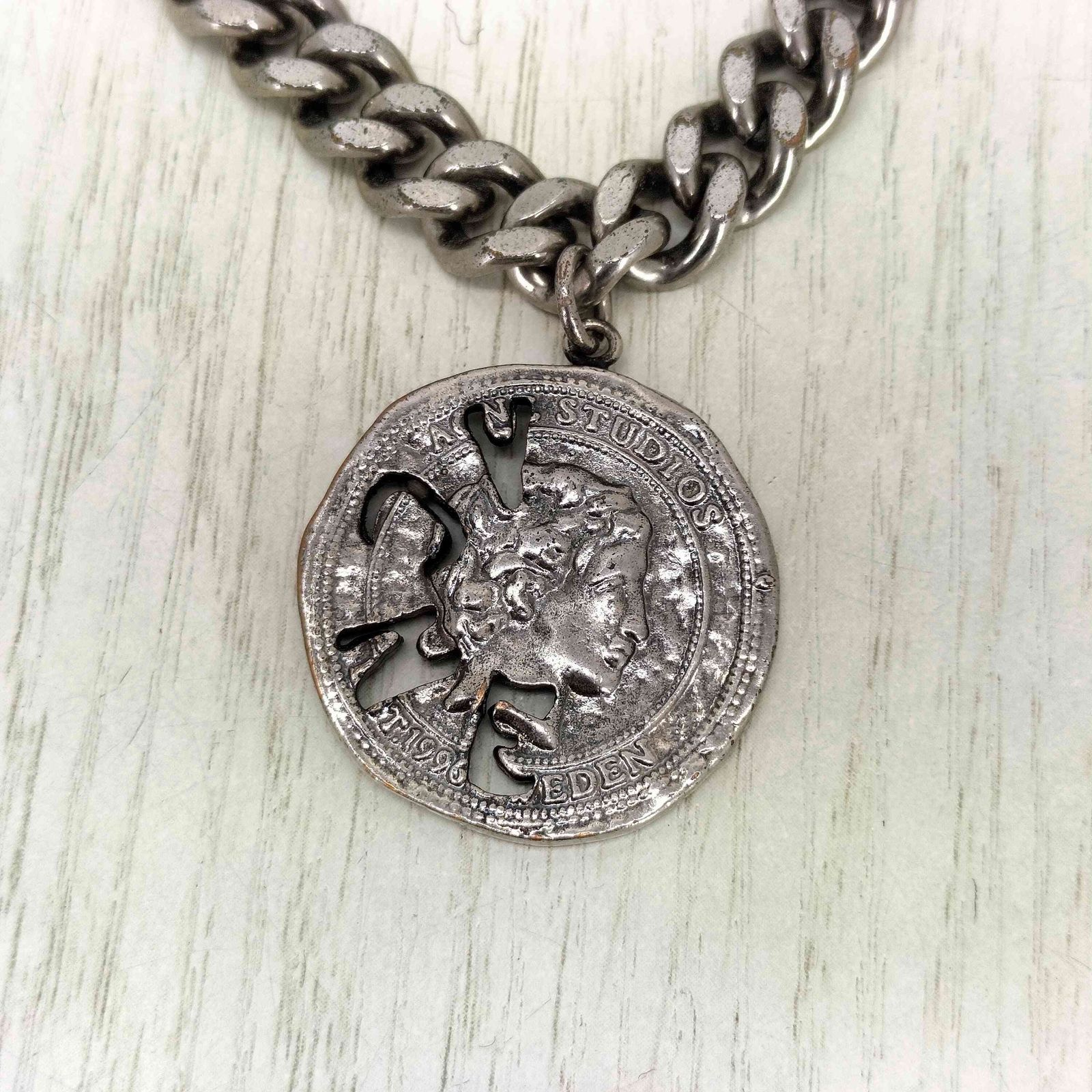 アクネストゥディオズ ACNE STUDIOS COIN BRACELET CHARM メンズ 表記 