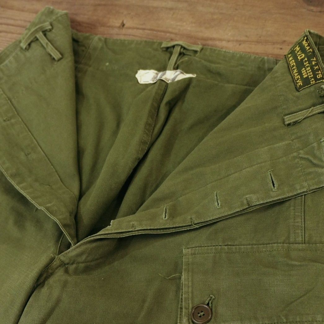 50s オランダ軍 ダブルフェイス カーゴパンツ ヴィンテージ ミリタリー