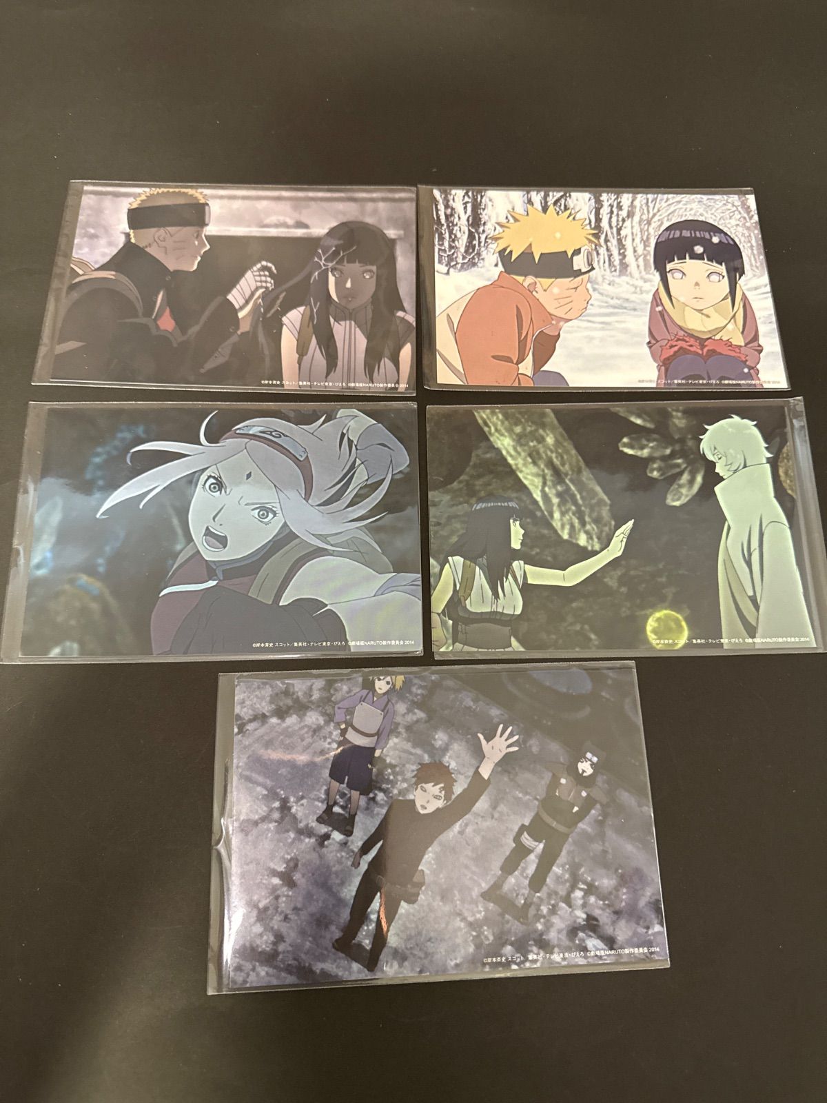 NARUTO ザ・ラスト ナルトレストラン　ポストカード NARUTO the RESTAURANT ナルト レストラン ポストカード 5点まとめ売り