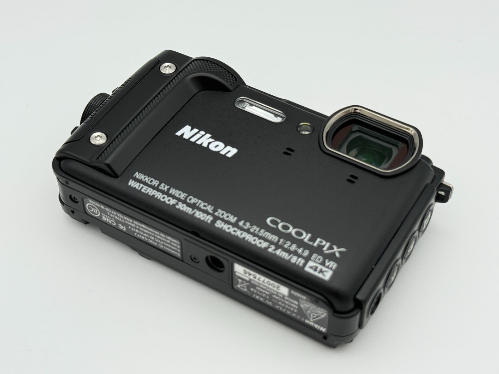  ♥ Nikon COOLPIX W 300 ブラック BK ニコン クールピクス デジタルカメラ 防水 耐寒 防塵 コンパクトデジタルカメラ デジタルカメラ