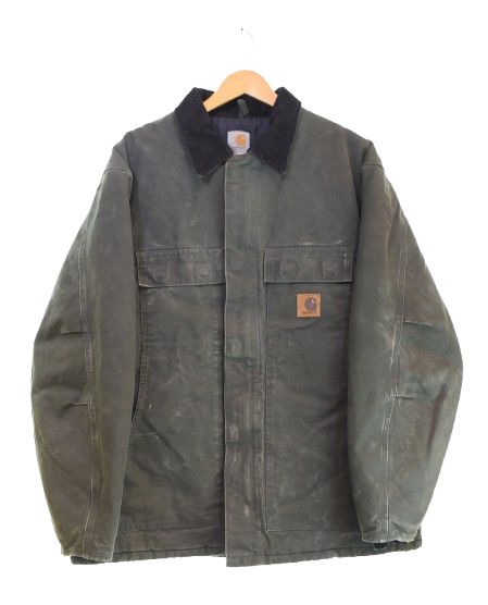 カーハート Carhartt 00 s Traditional Jacket トラディッショナルジャケット モスグリーン 雰囲気 C 26 MOS ジャケット グリーン LLサイズ 103 MT 3676