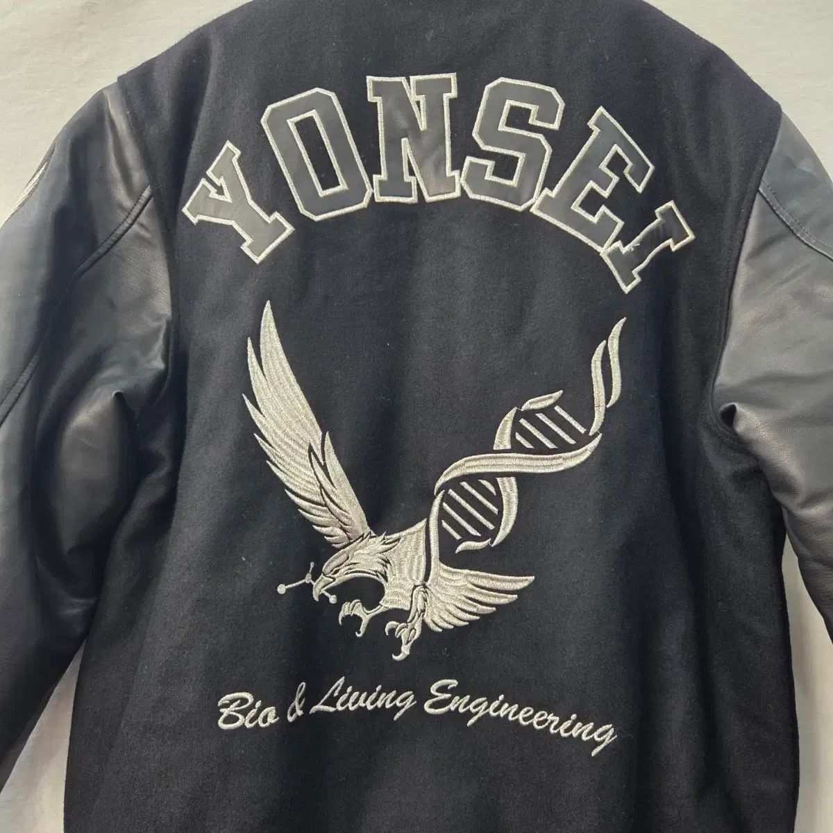 延世大学　スタジャン 新品】韓国延世大学 スタジャン Lサイズ（着画あり）