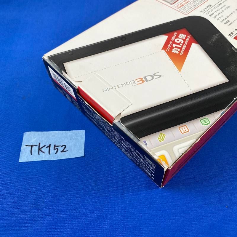 ◇TK152 Nintendo 3DSLL レッドXブラック 任天堂 ニンテンドー 本体