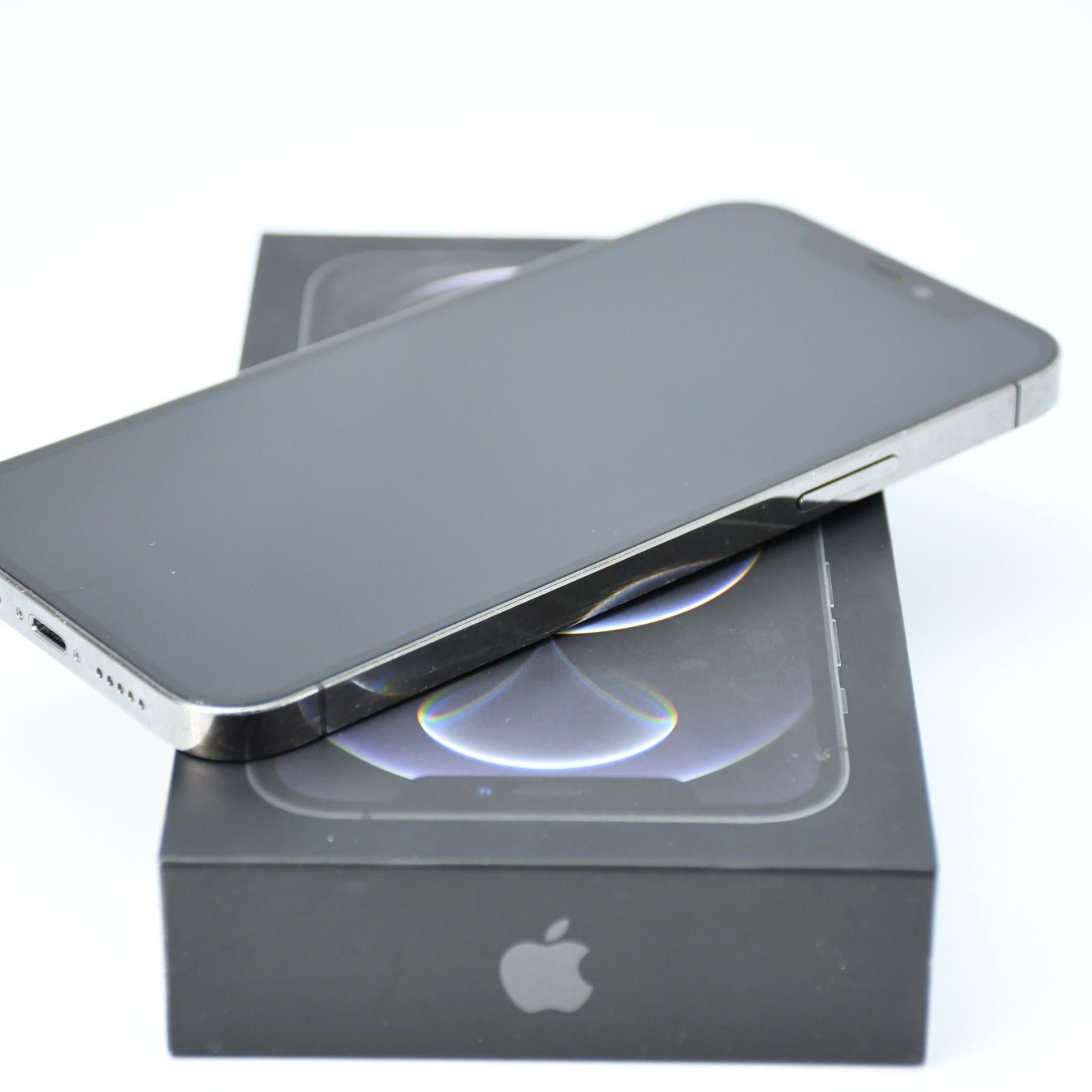 液晶美品】docomo SIMフリー iPhone 12 Pro 256GB グラファイト - メルカリ