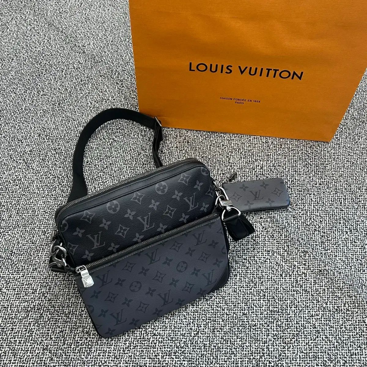 ルイヴィトン トリ オ メッセンジャーバッグ クロスバック