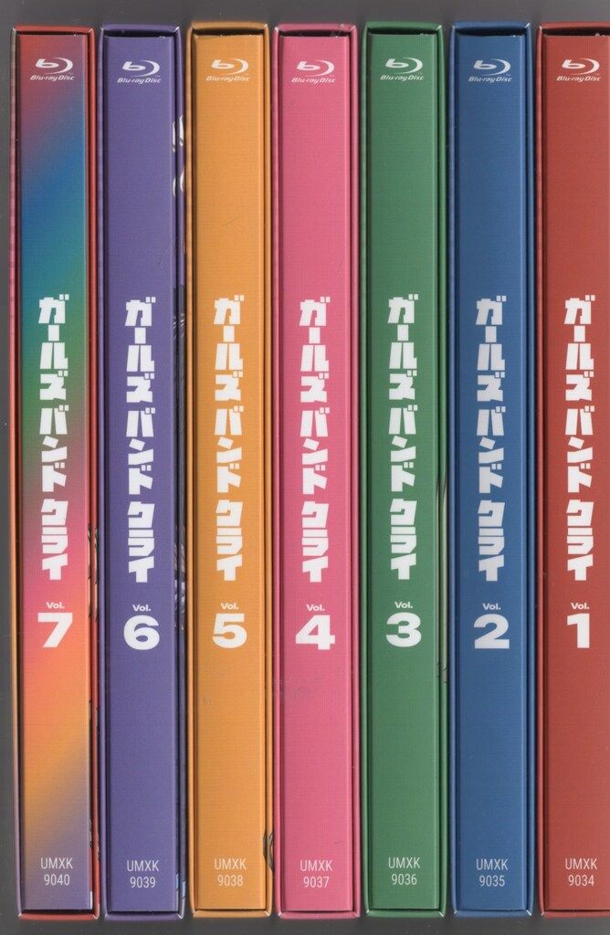 アニメBlu-ray ガールズバンドクライ 豪華限定版 全7巻 セット - メルカリ