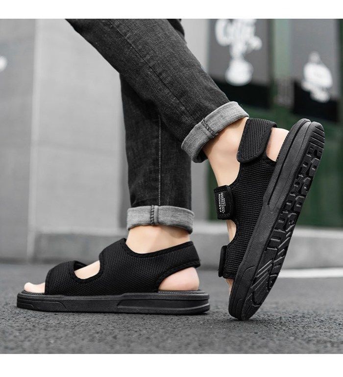 ビーチサンダル メンズ シューズ サンダル スポーツサンダル 通気性 軽量 滑り止め おしゃれ 紳士用 運動 男性 靴 海 川 釣り ウォーターシューズ ビーチ 水陸両用 xzzhang 358