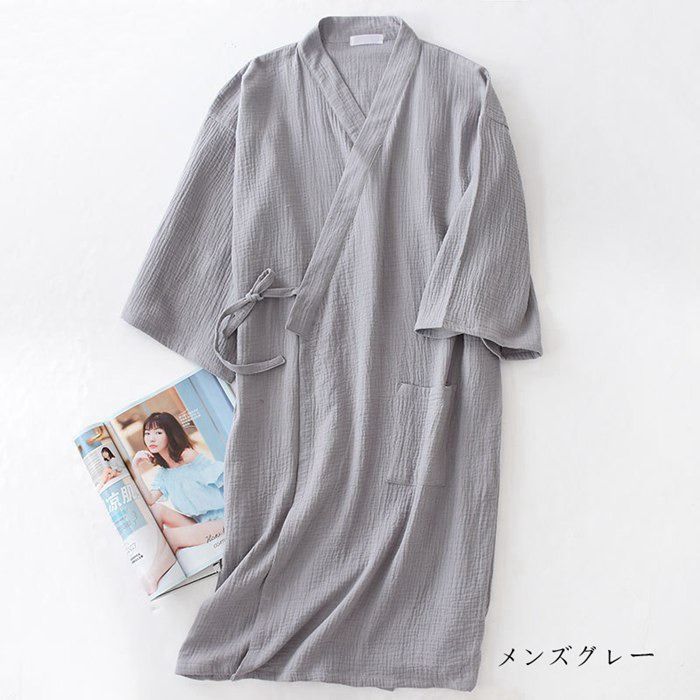お風呂上りにサッと羽織れる