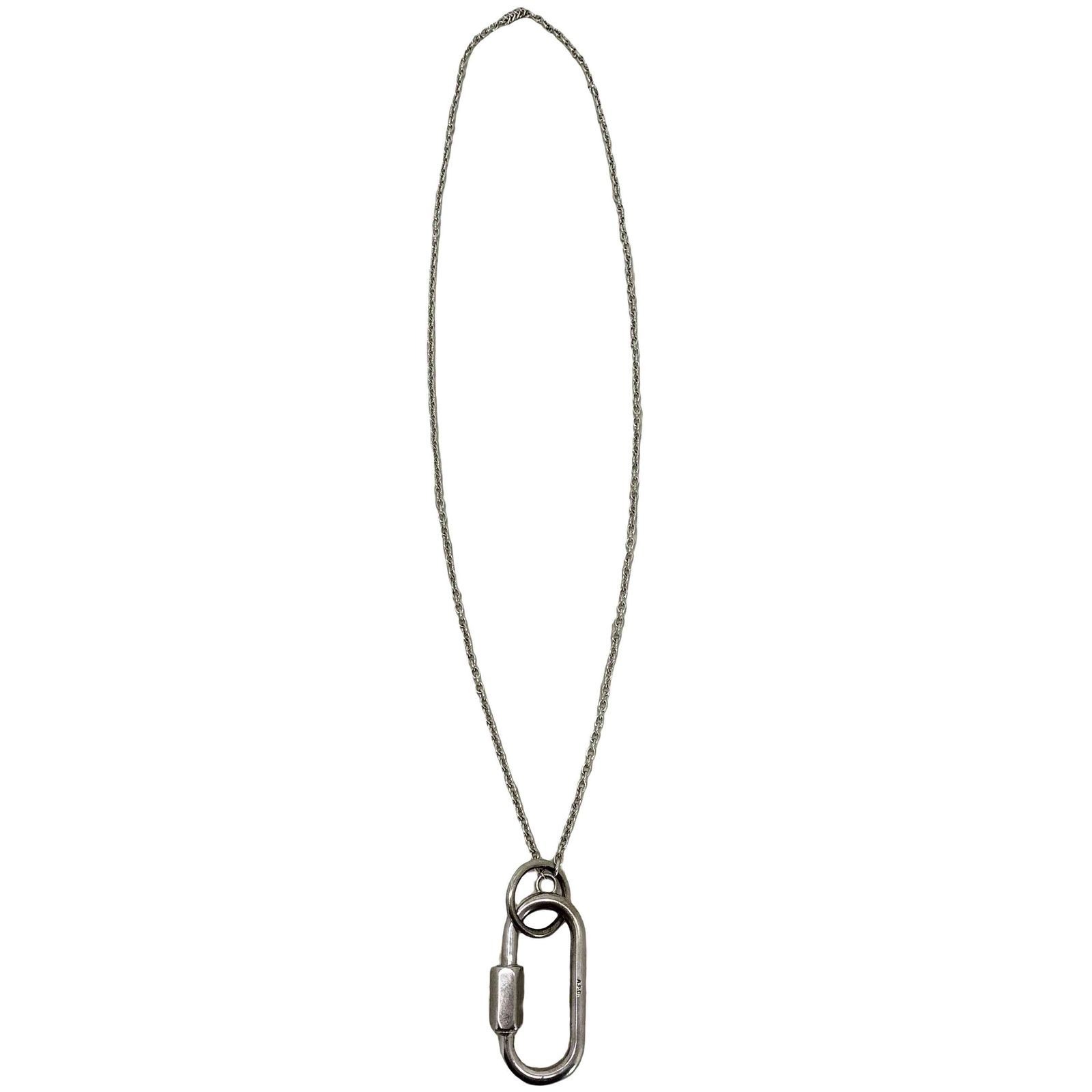 アーペーセー A P C MAX CARABINER NECKLACE メンズ 表記無