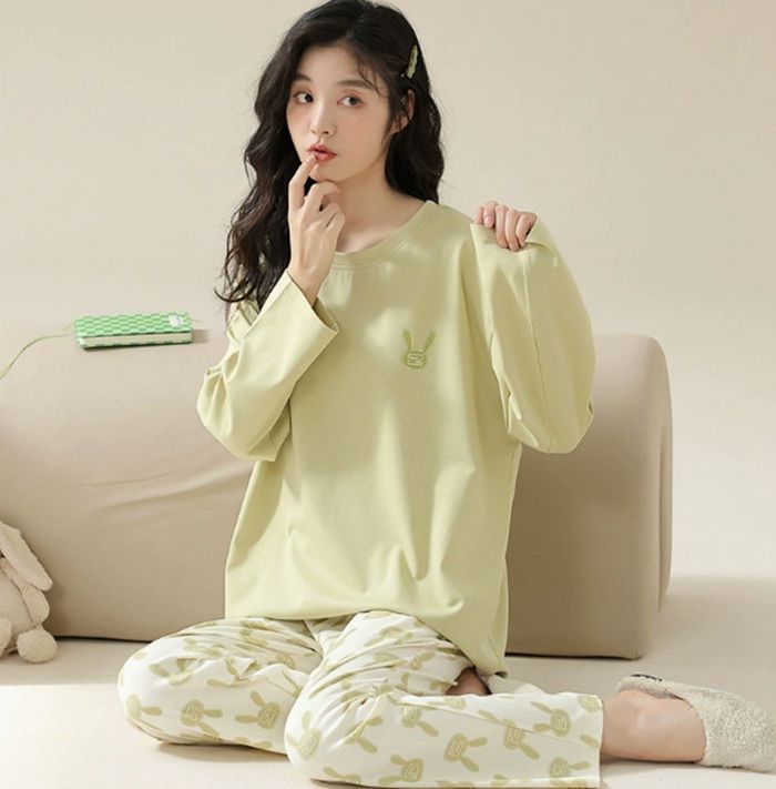 チェック 上下セット