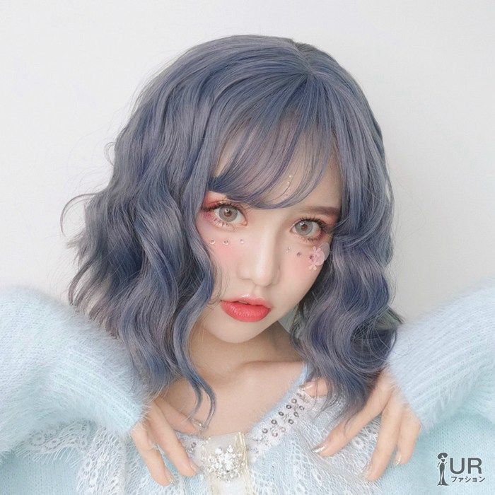 ウィッグ カールウィッグ レディース かつら 自然 普段使い ショートヘア おしゃれ かわいい フルウィッグ ファッション ナチュラル 女性 後ろ髪 コスプレ コスチューム yuanniang 22