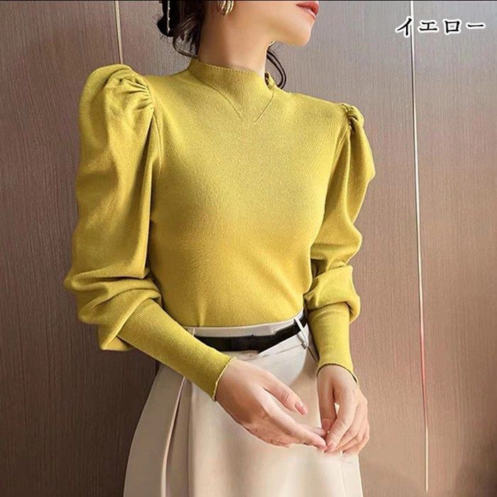 パワーショルダー トップス