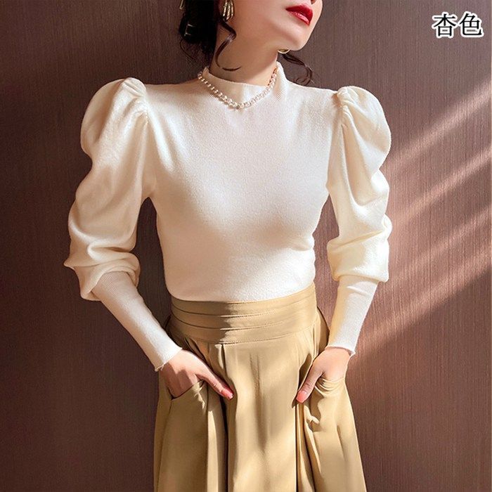 ニット モックネック