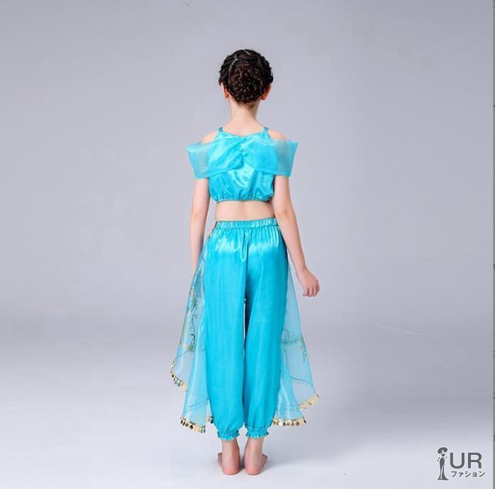 衣装 子供 女の子 プリンセス コスチューム コスプレ 上下 キッズ 仮装 子供服 魔法 魔術 コスプレ衣装 ハロウィーン halloween 18